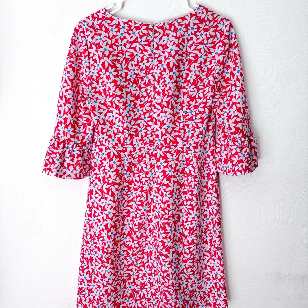 Draper James Floral Shift Dress with Bell-Sleeves - Picture 7 of 7